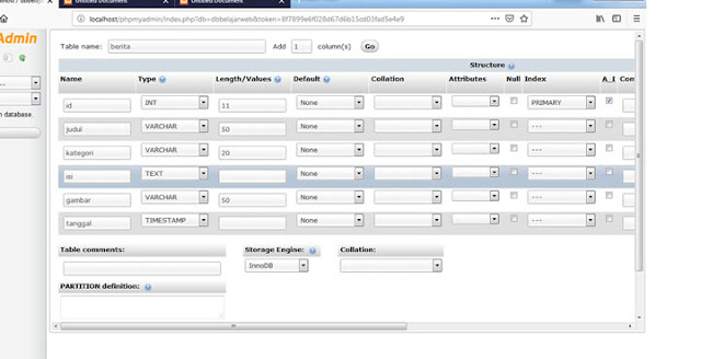 Read more about the article Cara Membuat Tabel di Xampp Control